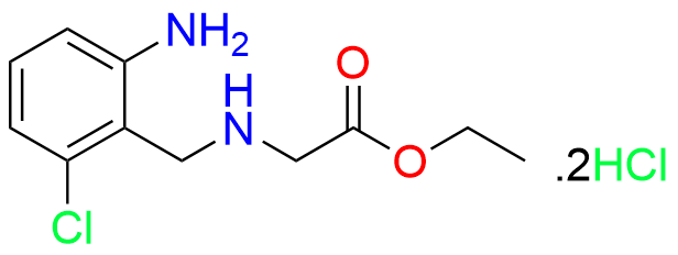 2-((2-amino-6-chlorobenzyl)amino)acetic acid ethyl ester